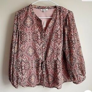 Madewell Pink top - Medium